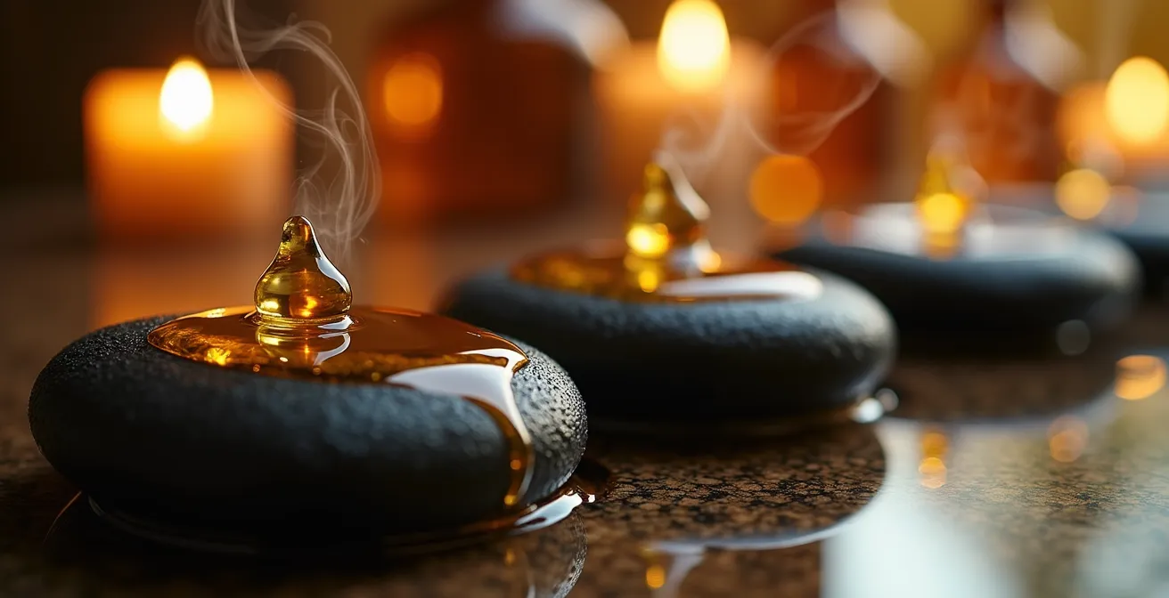 Sequenza temporale illustrata di attività spa dalla cena al relax notturno