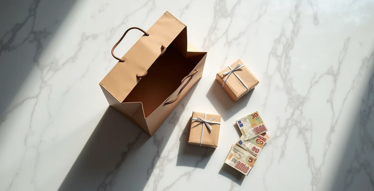 Schema visivo del meccanismo di dropshipping triangolato con frecce che mostrano il percorso del denaro e del prodotto tra consumatore, sito truffa e fornitore a basso costo.